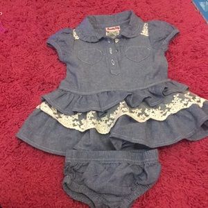 Baby dress denim
